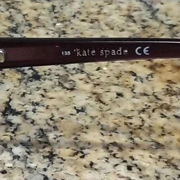 Kate Spade Blakely 0JLG Brown Tortoise Purple Eyeglasses Frames 50-17 135 Women - Picture 9 of 9